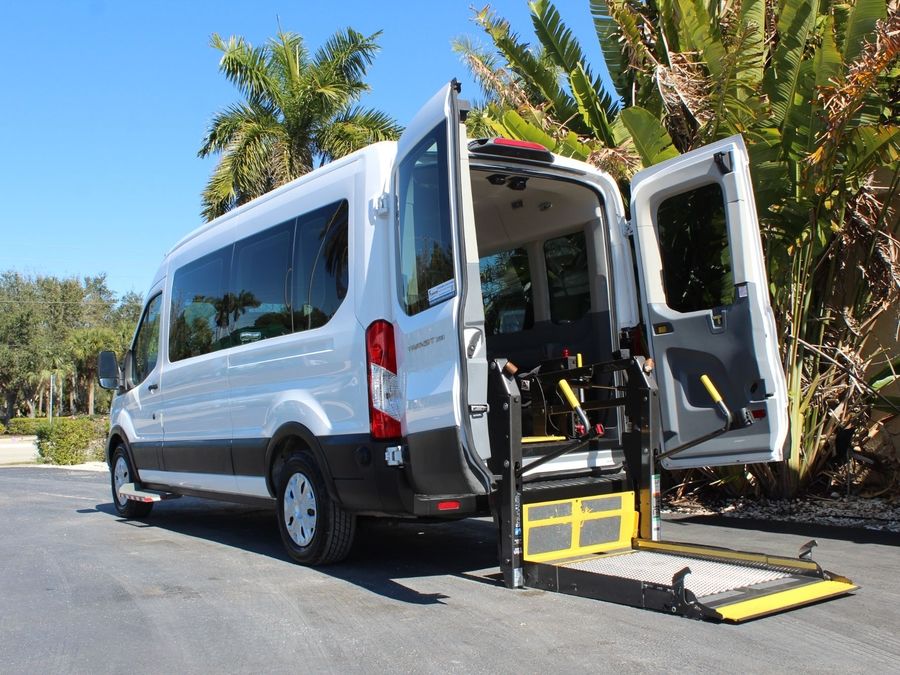 Accessible wheelchair transportation van with lift service in Naples Florida